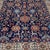 Navy Blue Persian Mahal Hand-Knotted Wool Rug - 8' X 9'11" For Sale - Image 4 of 17
