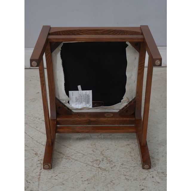 Set of 6 Stickley Harvey Ellis Mission Oak Dining Room Chairs For Sale - Image 15 of 18