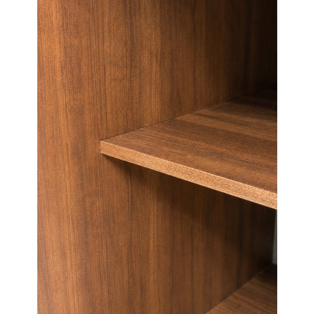 Mid Century Modern Teak Jr. Credenza | Danish Storage Entryway Cabinet, Circa 1960's For Sale - Image 12 of 15