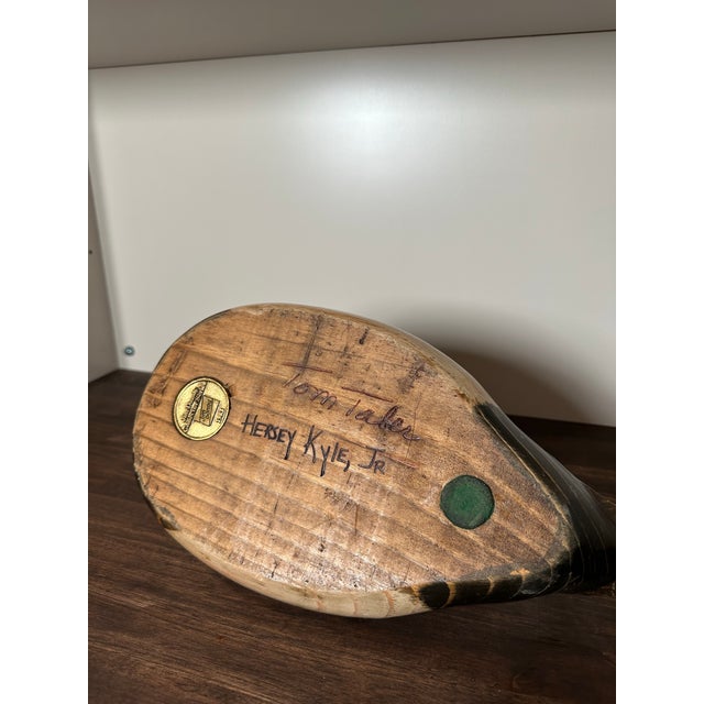 Copper 1980s Tom Taber Redhead Duck Decoy For Sale - Image 8 of 11