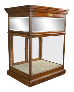 1905 Edward Willows Shop Display Cabinet