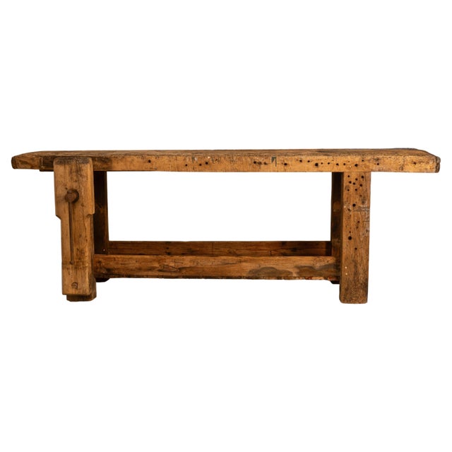 20th Century French Wooden Work Table For Sale - Image 15 of 18