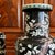 Ceramic Pair of Large Famille Noir Chinese Porcelain Vases For Sale - Image 7 of 18