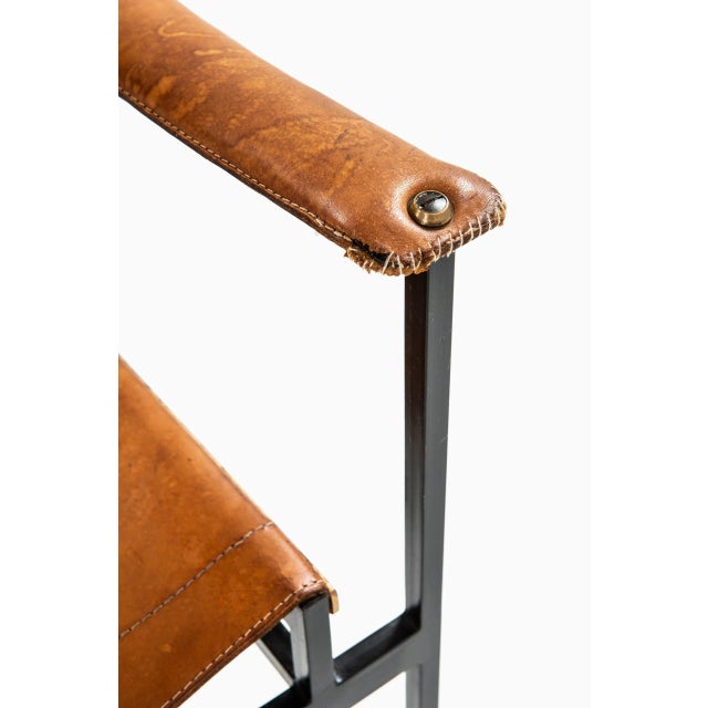 Metal Italian Armchair For Sale - Image 7 of 9