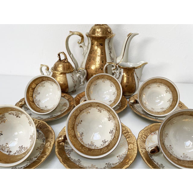 Tea Set for 5 from RKW, 1960s, Set of 13 For Sale - Image 6 of 16