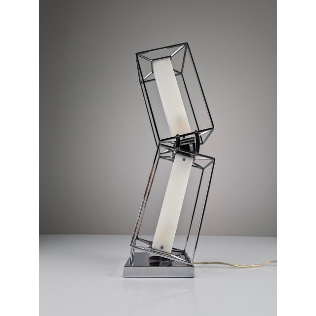 20th Century Designer Architectural Table Lamp For Sale - Image 10 of 13