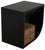 Noir NOIR Burton Right Hand Side Table in Black and Teak For Sale - Image 4 of 11