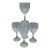 Mikasa Park Lane Water Goblets-Set of 4 For Sale