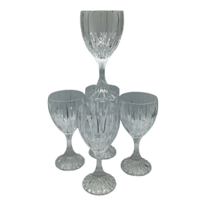 Vintage Mikasa Park Lane Water Goblets-Set of 4