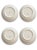 Vintage 1980s Italian Ceramic San Remo Pasta Bowls by Himark - Set of 4 For Sale - Image 4 of 6