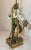 Huge Antique Patinated Bronze Clad Captain Kidd Pirate Figural Table Lamp For Sale - Image 9 of 13
