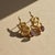 Massive Snake Earrings With Amethysts in Opened Mouth, Pair For Sale - Image 4 of 7