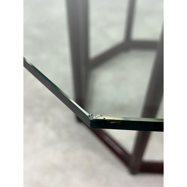 Mid-Century Modern Dining Table and Chairs attributed to Gervasoni, 1970s, Set of 6 For Sale - Image 9 of 18