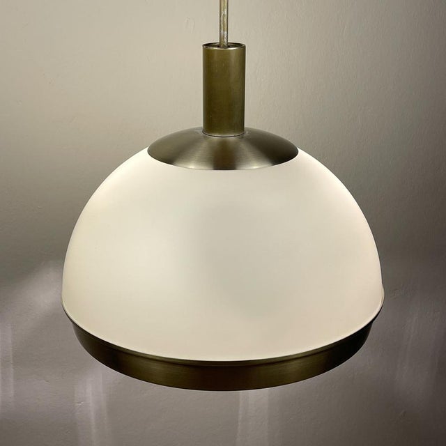 Metal Pendant Lamp by Pia Guidetti Crippa for Lumi, Italy, 1960s For Sale - Image 7 of 18