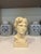 Vintage Coastal Neoclassical Wax Candle Bust With Seashells For Sale In Miami - Image 6 of 10