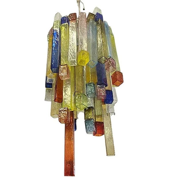 Vintage Tube Pendant, 1980s For Sale - Image 3 of 5