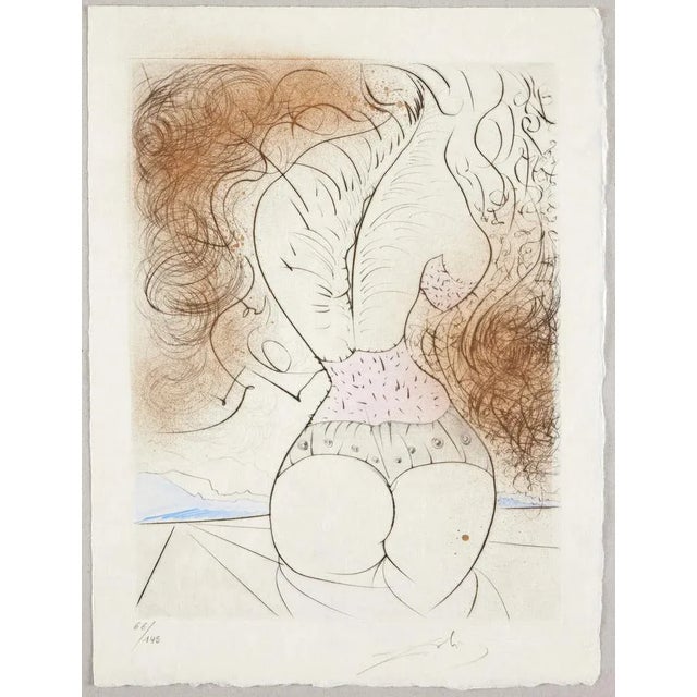 Salvador Dali, Le Torse, 1969, Etching For Sale - Image 6 of 7