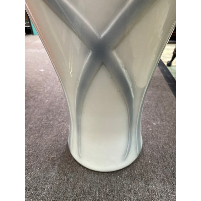 1940s Early Art Nouveau Pottery Sculptural Floor Vase For Sale In Atlanta - Image 6 of 8