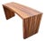 Postmodern Waterfall Desk with Macassar Finish, 1980s For Sale