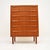 Mid-Century Modern Danish Vintage Teak Chest of Drawers, 1960s For Sale - Image 3 of 12