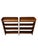 Brown Vintage Art Deco Open Bookcases by P.E.L. Izeren for De Genneper Molen, 1920s, Set of 2 For Sale - Image 8 of 13