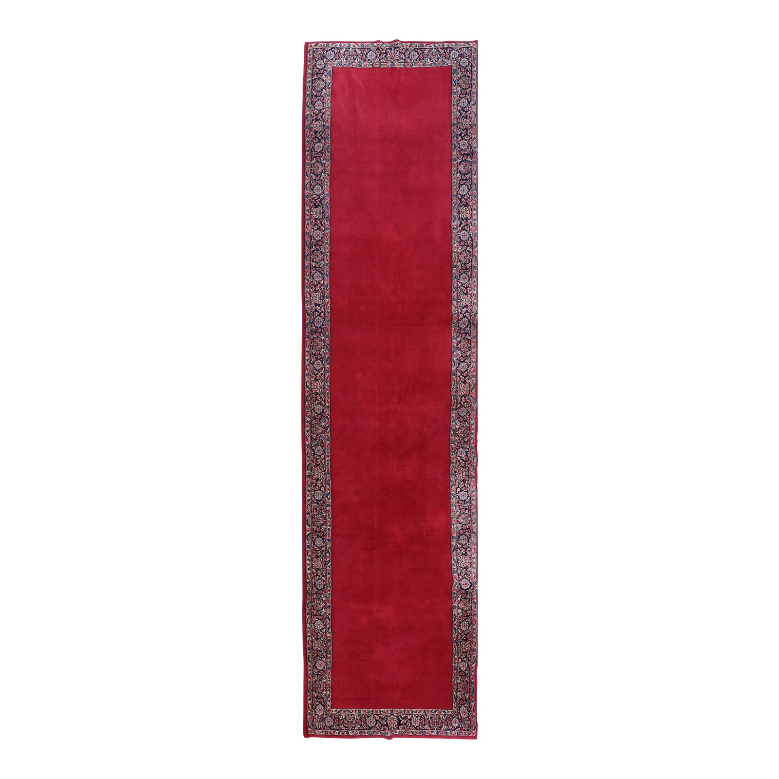5'x20' Vintage Persian Runner Rug | Long Red Carpet | Wide Runner Rug ...