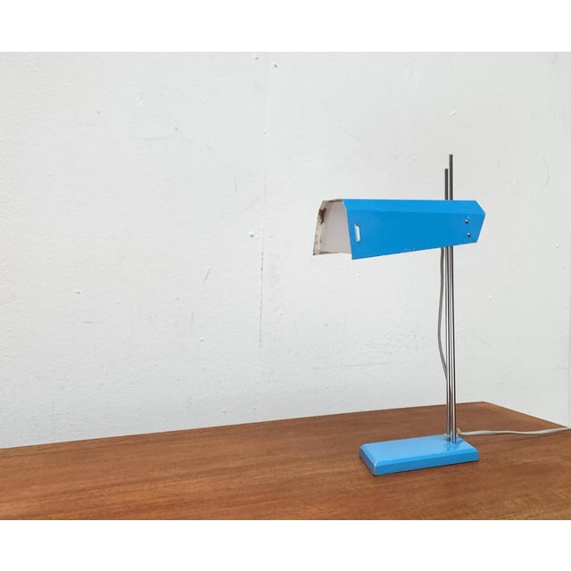 Mid-Century Minimalist TYP L 192-1353 Table Lamp by Josef Hurka for Lidokov, 1960s For Sale - Image 11 of 18