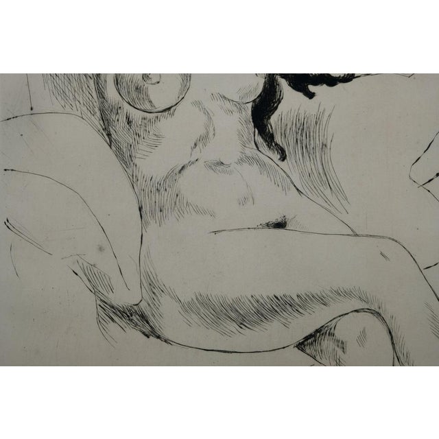 Yves Brayer, Nu aux bras levés, Etching For Sale - Image 4 of 8