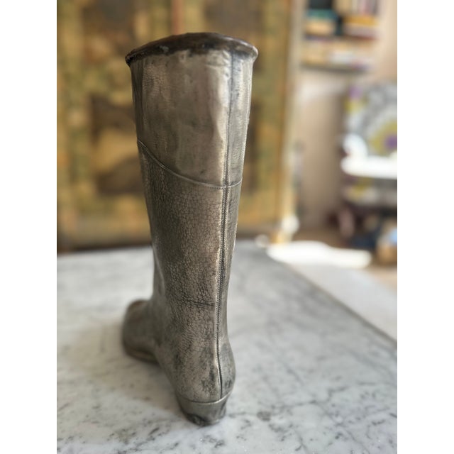 1970s Mid-20th Century Industrial Turkish Metal Boot Mold For Sale - Image 5 of 14