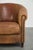 Vintage Worn Sheepskin Club Armchair For Sale - Image 9 of 14