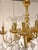 Myran Allan Luxury Lighting Italian Amber Glass Chandelier For Sale In Atlanta - Image 6 of 7