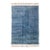 Mottled Linear Hand-Knotted Wool Rug | 10'1" X 7'2" | One of a Kind For Sale
