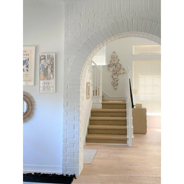 Curtis Jere Large Scale C. Jeré Copper, Chrome & Brass "Raindrops" Wall Art Sculpture Signed - #2 For Sale - Image 4 of 13