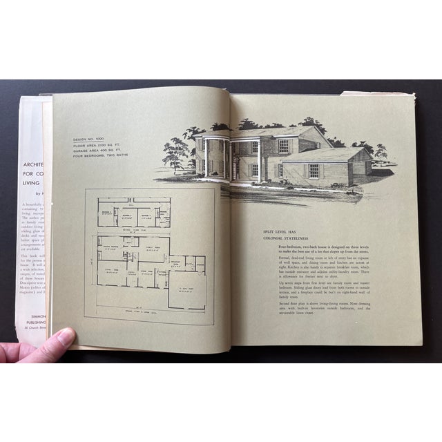 Brown Rare, Vintage Book, "Architecture for Contemporary Living" Henry D. Norris Aia For Sale - Image 8 of 13