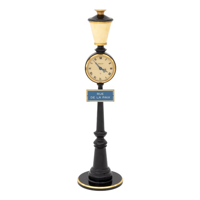 Jaeger-LeCoultre Rue De La Paix Street Lamp Clock For Sale
