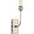Silver Thomas O'Brien for Visual Comfort Signature Hulton 17" Cordless Single Sconce in Polished Nickel with Linen Shade For Sale - Image 8 of 14