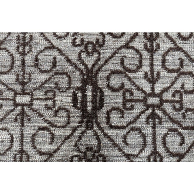 Modern Modern Traditional Samarkand Hand Knotted Wool Rug by Doris Leslie Blau For Sale - Image 3 of 8