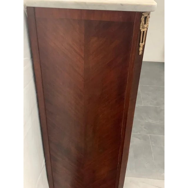 Napoleon III Cupboard with Cherry, Walnut, and Beech Veneers For Sale - Image 9 of 13