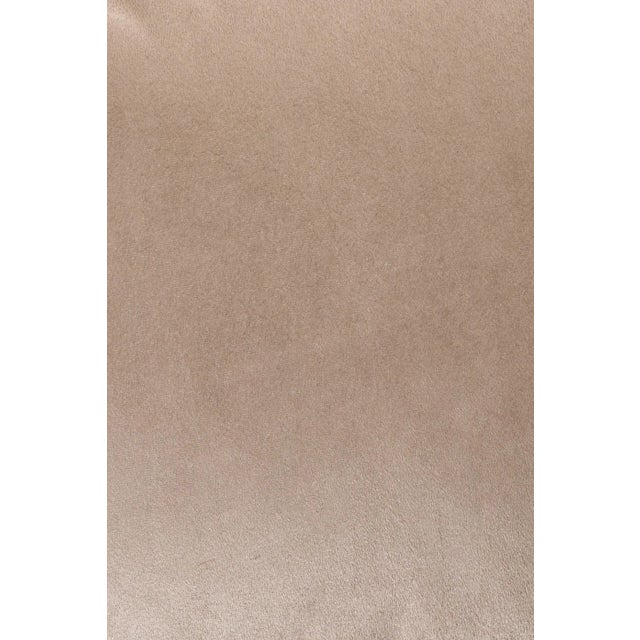 Not Yet Made - Made To Order Burnt Orange Patterned Cowhide Cushion with Leather Zip Tassels by Casa Botelho For Sale - Image 5 of 8