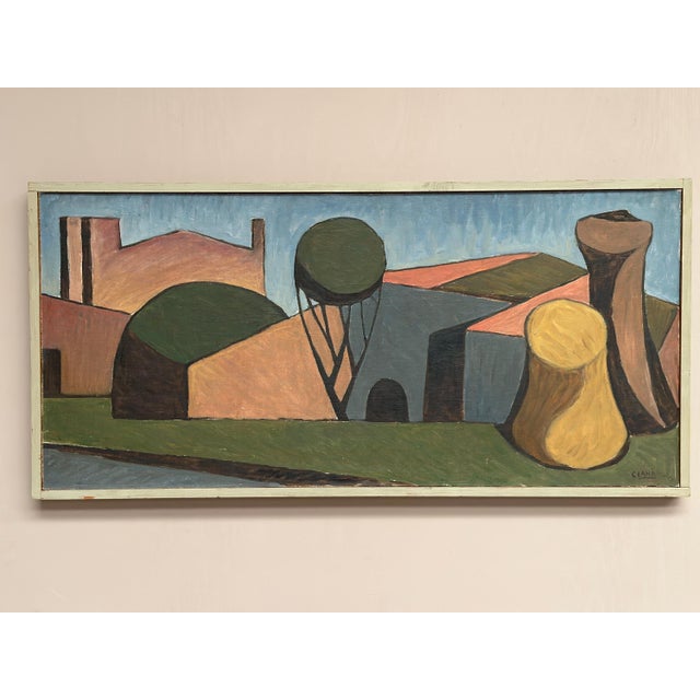 Emil Clahr, Spansk, 1961, Oil on Canvas, Framed For Sale - Image 9 of 17