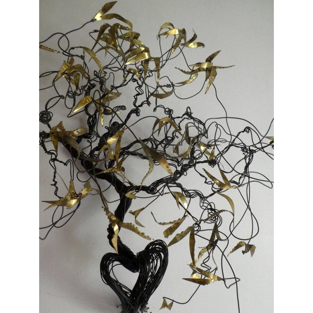 Brass Wall Sculpture by Daniel D'Haeseleer, 1970s, in Very Good conditions. Designed 1970 to 1979 This piece has an...