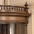 19th Century French Henri II Neoclassical Corner Vitrine With Curved Glass Door For Sale - Image 14 of 18