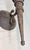Antique Gothic 19th Century Hand Wrought Iron Wall Mount Candle Sconce Fixture For Sale - Image 4 of 10