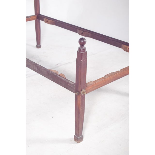 Late 19th Century Portuguese Rosewood Double Bed, 1890 For Sale - Image 5 of 14