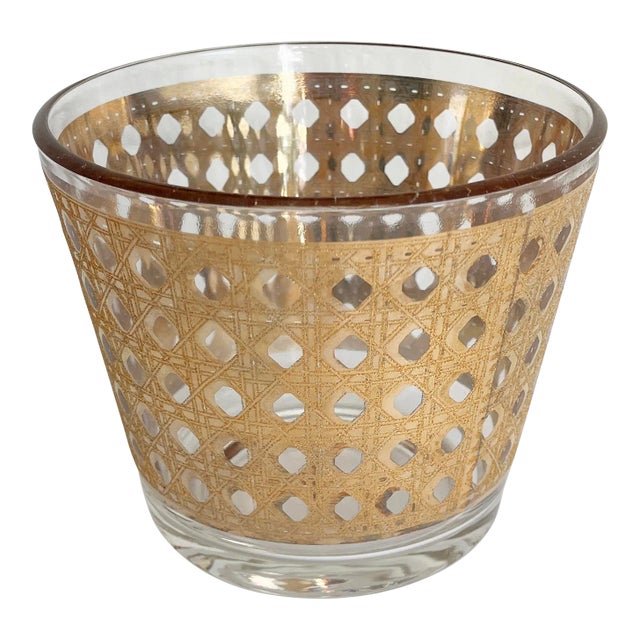 Culver "Canella" Ice Bowl in 22k Gold, Mid 20th Century For Sale