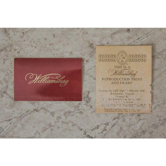 Colonial Williamsburg Dietz Press Botanical Print January Chairish