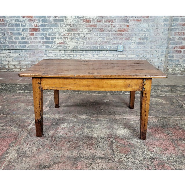18th Century 18th Century French Farm Coffee Table -Walnut For Sale - Image 5 of 11