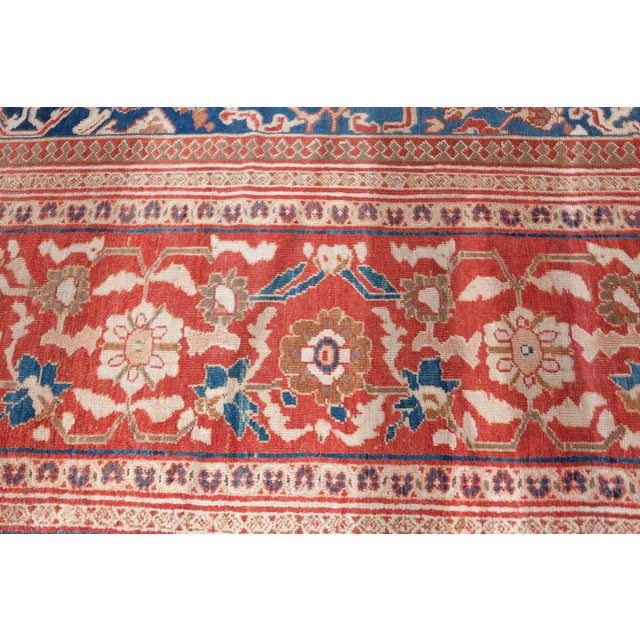 Early 20th Century Persian Sultanabad Rug For Sale - Image 11 of 11
