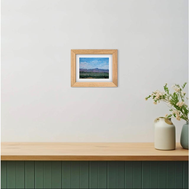 Abstract Expressionist Oil Painting Landscape For Sale - Image 3 of 4