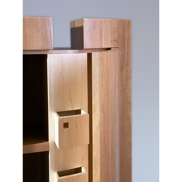 Tan Around Memory Cabinet by Mauro Dell'Orco For Sale - Image 8 of 11